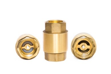 Brass spring check valves