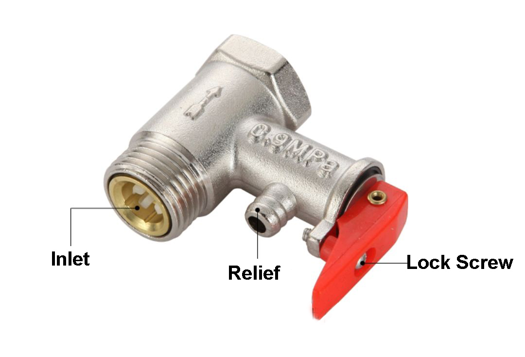 How water heater safety valve works