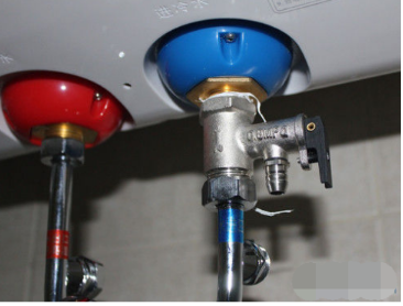 How to install water heater safety valve