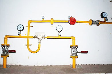 Brass valves for gas supply