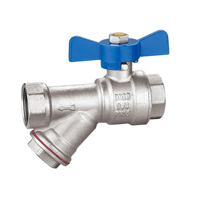 Brass Filter Ball Valve