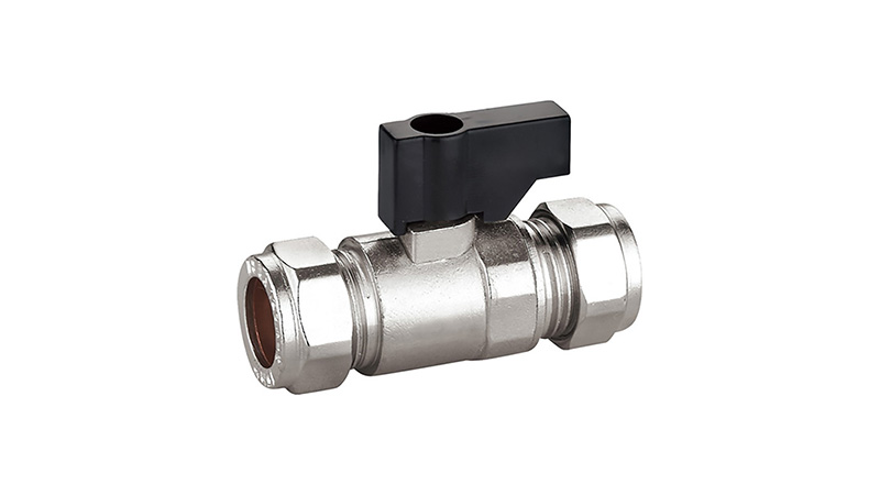 Compression Brass Mini Ball Valve 