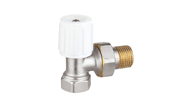 Brass Angled Radiator Valve