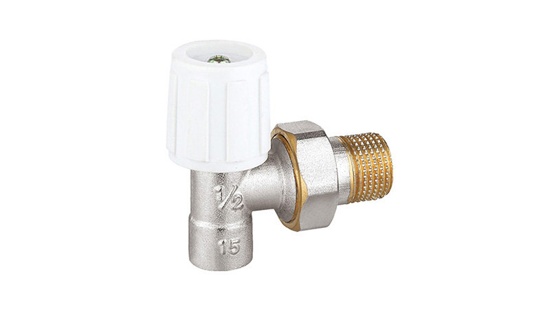 Soldering Brass Angled Radiator Valve