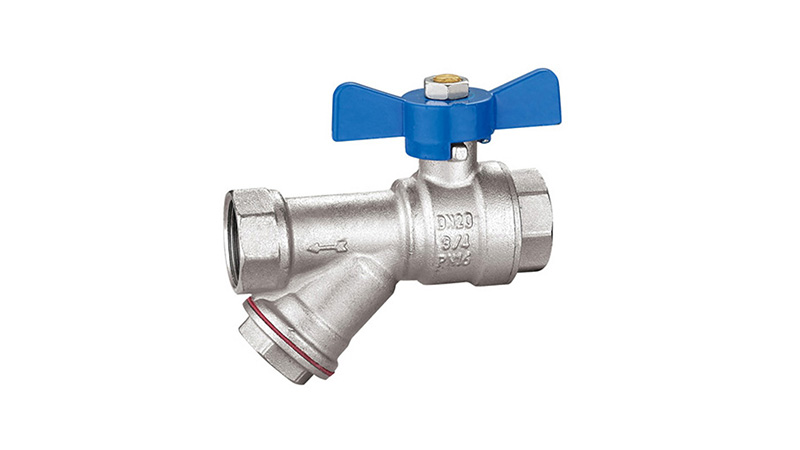 Brass Filter Ball Valve 